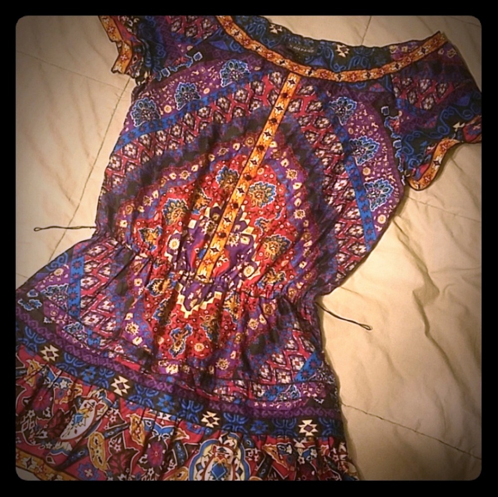 Like New Summer Fall Boho Chic Tunic/Dress - Picture 1 of 7